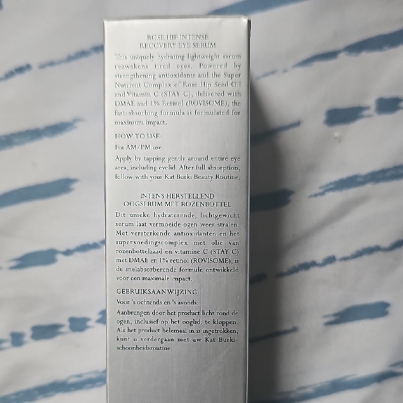 Kat Burki Reversal Rose Hip Intense Recovery Eye Serum - Silver/White - Picture 3 of 6